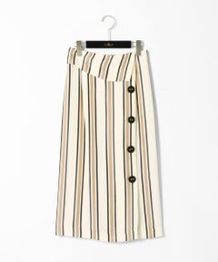 GRACE CONTINENTAL / グレースコンチネンタル ミニ・ひざ丈スカート | ストライプスカート