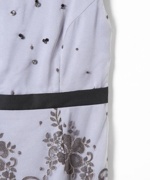 GRACE CONTINENTAL / グレースコンチネンタル ドレス | チュール刺繍ビジューワンピース | 詳細2