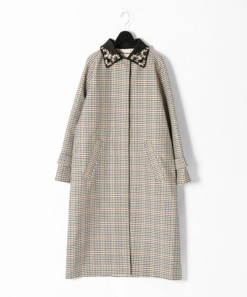 爆買い定番新品♡Glace Class♡チェックステンカラーコート ロングコート