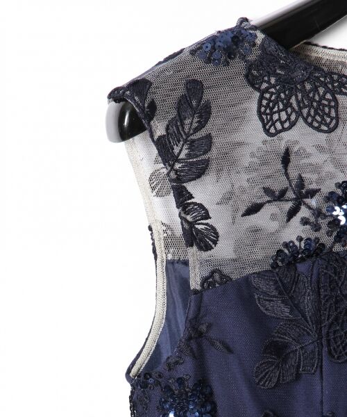 GRACE CONTINENTAL / グレースコンチネンタル ドレス | スパン刺繍タイトワンピース | 詳細6