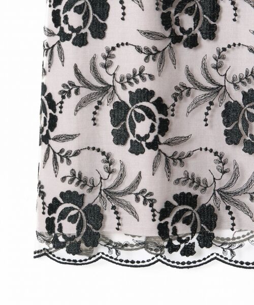 GRACE CONTINENTAL / グレースコンチネンタル ドレス | フラワーチュール刺繍ワンピース | 詳細11