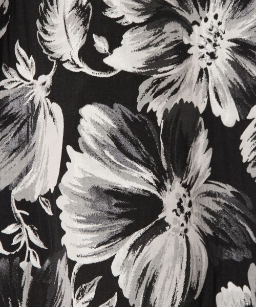 花柄ジャガードスカート