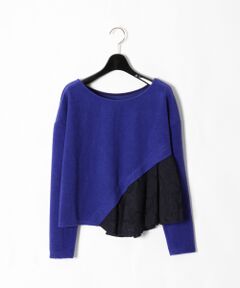 GRACE CONTINENTAL / グレースコンチネンタル Tシャツ | レース切替カットトップ