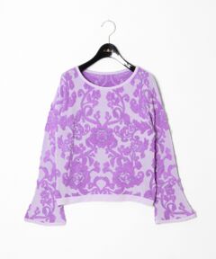 GRACE CONTINENTAL / グレースコンチネンタル ニット・セーター | フクレジャガードニットトップ