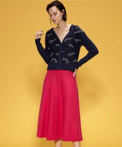 GRACE CONTINENTAL / グレースコンチネンタル ミニ・ひざ丈スカート | 圧縮ニットスカート