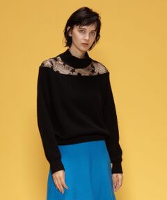 GRACE CONTINENTAL / グレースコンチネンタル ニット・セーター | プラネット刺繍トップ