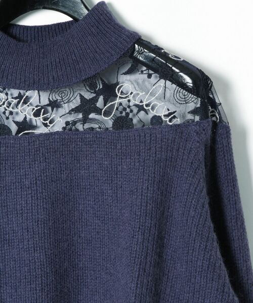 GRACE CONTINENTAL / グレースコンチネンタル ニット・セーター | プラネット刺繍トップ | 詳細21