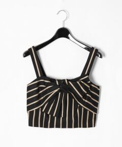 GRACE CONTINENTAL / グレースコンチネンタル キャミソール・チューブトップ | ストライプリボンキャミ