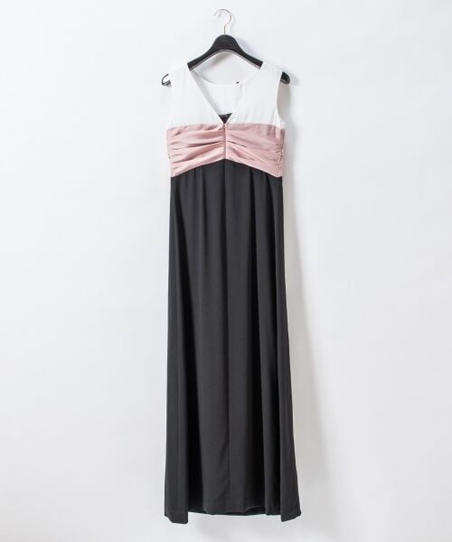 GRACE CONTINENTAL / グレースコンチネンタル ドレス | リボン配色ロングドレス | 詳細19
