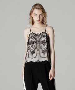 GRACE CONTINENTAL / グレースコンチネンタル キャミソール・チューブトップ | レース刺繍キャミ