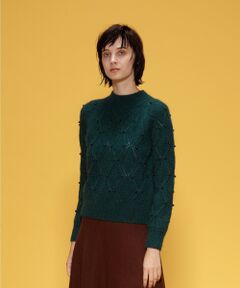 GRACE CONTINENTAL / グレースコンチネンタル ニット・セーター | 刺繍ニットトップ