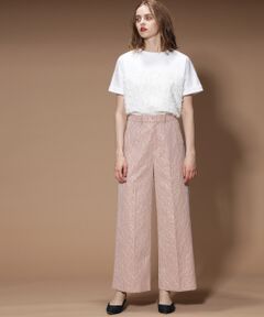 GRACE CONTINENTAL / グレースコンチネンタル その他パンツ | レースボンディングパンツ