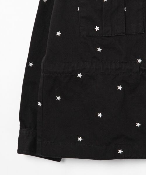 グレースコンチネンタル スター刺繍 アーミー ジャケット 黒 ブラック ブルゾン