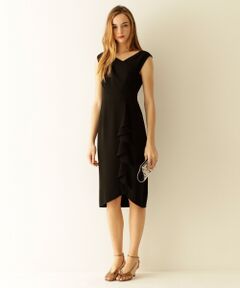 GRACE CONTINENTAL / グレースコンチネンタル ドレス | ドレープフリルワンピース