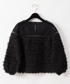 GRACE CONTINENTAL / グレースコンチネンタル トップス | レース切替トップ