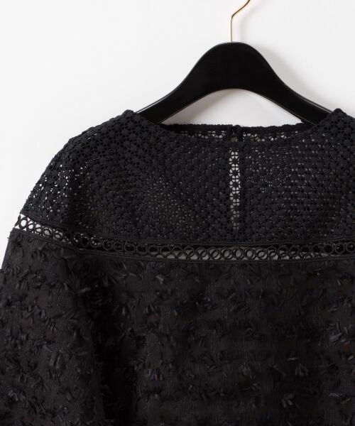 GRACE CONTINENTAL / グレースコンチネンタル トップス | レース切替トップ | 詳細1