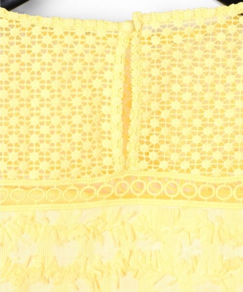 GRACE CONTINENTAL / グレースコンチネンタル トップス | レース切替トップ | 詳細9