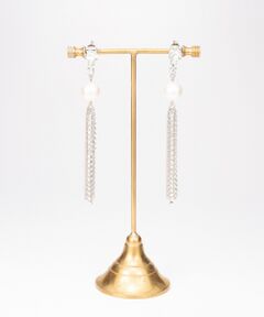 GRACE CONTINENTAL / グレースコンチネンタル ピアス・イヤリング | パールフリンジピアス