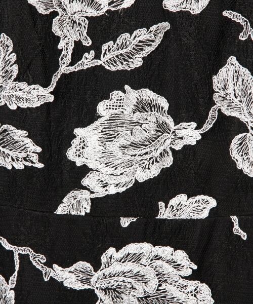 GRACE CONTINENTAL / グレースコンチネンタル ドレス | フラワー刺繍チュールワンピース | 詳細16