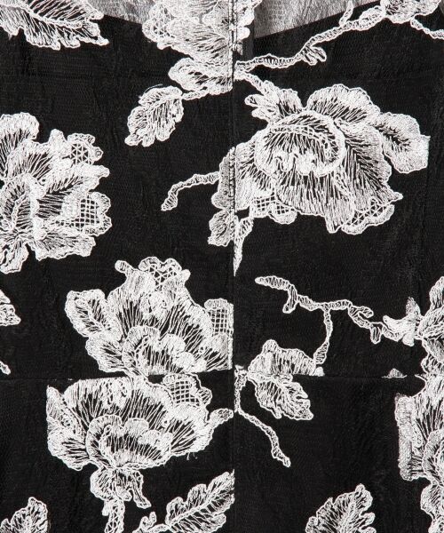 GRACE CONTINENTAL / グレースコンチネンタル ドレス | フラワー刺繍チュールワンピース | 詳細22