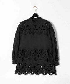 GRACE CONTINENTAL / グレースコンチネンタル トップス | 切替カットワークトップ