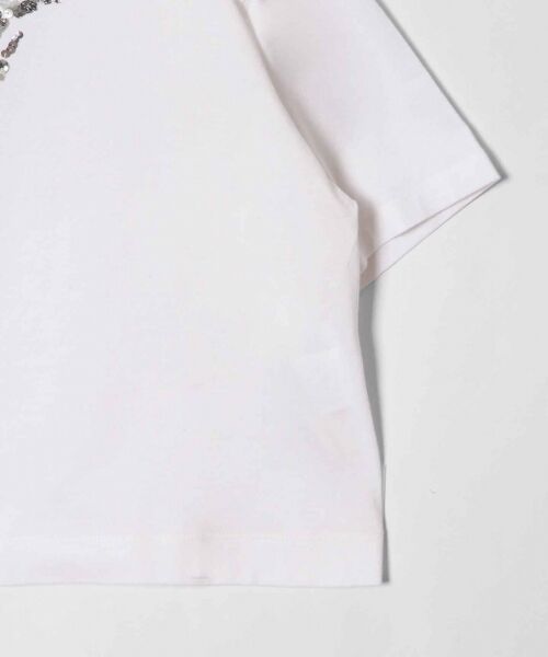 GRACE CONTINENTAL / グレースコンチネンタル Tシャツ | ビーズ刺繍ロゴTシャツ | 詳細7