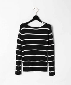 GRACE CONTINENTAL / グレースコンチネンタル ニット・セーター | バッククロスニットトップ