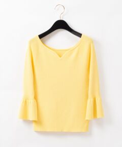 GRACE CONTINENTAL / グレースコンチネンタル ニット・セーター | ハートネックニットトップ