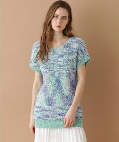 GRACE CONTINENTAL / グレースコンチネンタル ニット・セーター | ミックスヤーンルーズトップ