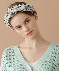 GRACE CONTINENTAL / グレースコンチネンタル カチューシャ・カチューム・その他 | *カットジャガードヘアバンド