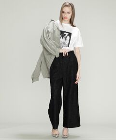 GRACE CONTINENTAL / グレースコンチネンタル その他パンツ | コードレースワイドパンツ