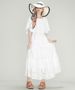 GRACE CONTINENTAL / グレースコンチネンタル トップス | キカカットワークトップ