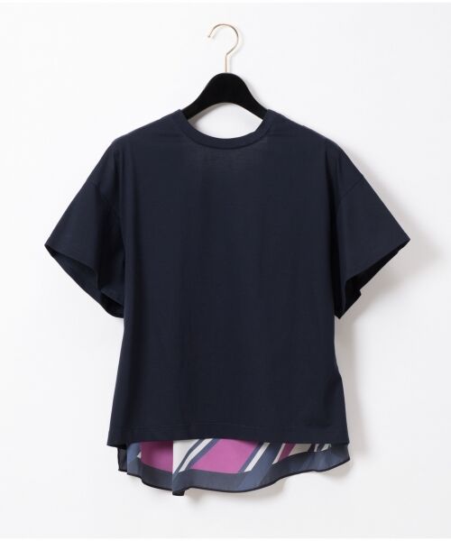 GRACE CONTINENTAL / グレースコンチネンタル Tシャツ | キカスカーフプリントトップ | 詳細15