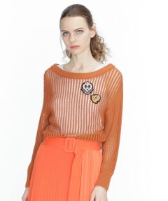 GRACE CONTINENTAL / グレースコンチネンタル ニット・セーター | ストライプニットトップ