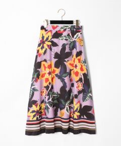 GRACE CONTINENTAL / グレースコンチネンタル ミニ・ひざ丈スカート | フラワーオパールスカート