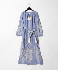 GRACE CONTINENTAL / グレースコンチネンタル ミニ丈・ひざ丈ワンピース | *カットワークカフタンワンピース