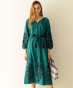 GRACE CONTINENTAL / グレースコンチネンタル ミニ丈・ひざ丈ワンピース | *カットワークカフタンワンピース