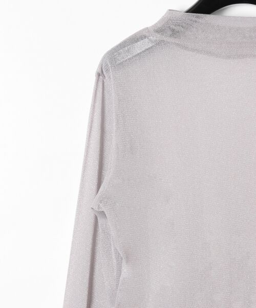 GRACE CONTINENTAL / グレースコンチネンタル Tシャツ | 【ONLINE限定】ハイネックラメカットトップ | 詳細6