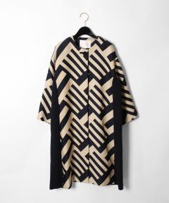 GRACE CONTINENTAL / グレースコンチネンタル その他アウター | バイカラーフレアーコート