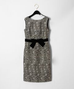 GRACE CONTINENTAL / グレースコンチネンタル ドレス | ラメジャガードタイトワンピース