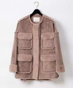 GRACE CONTINENTAL / グレースコンチネンタル その他アウター | 【ONLINE限定】エコムートンファージャケット