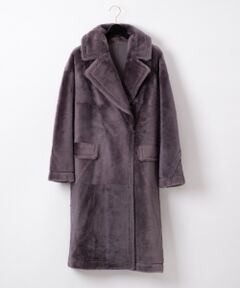 GRACE CONTINENTAL / グレースコンチネンタル その他アウター | ムートンオーバーサイズコート