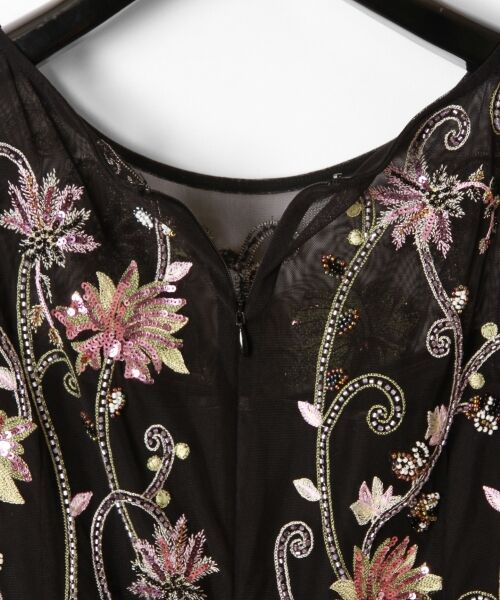 GRACE CONTINENTAL / グレースコンチネンタル ドレス | フラワー刺繍フレアワンピース | 詳細16
