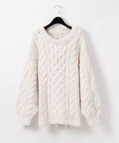 GRACE CONTINENTAL / グレースコンチネンタル ニット・セーター | アランニットトップ