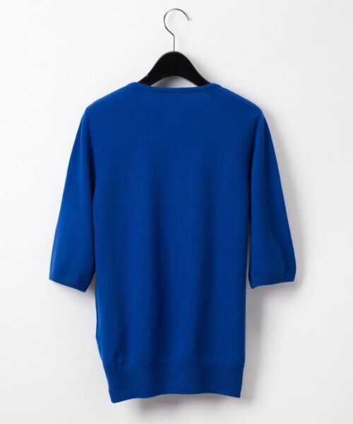 希少モデル⭐カシミヤプライム カシミヤ100% 高級 半袖 セーター L グレー