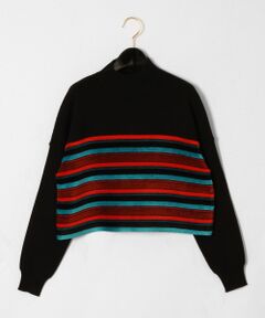 GRACE CONTINENTAL / グレースコンチネンタル ニット・セーター | ボーダー切替トップ