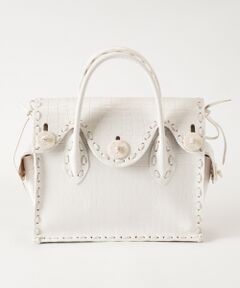 GRACE CONTINENTAL / グレースコンチネンタル ハンドバッグ | MaestraEBS WHITE