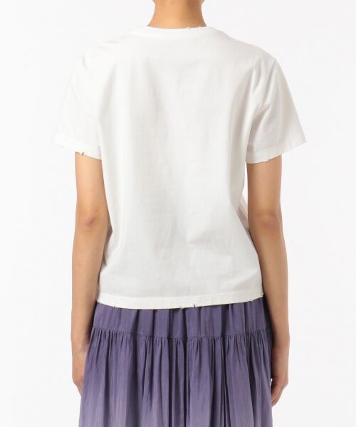 GRACE CONTINENTAL / グレースコンチネンタル Tシャツ | グランジ刺繍Tシャツ | 詳細4