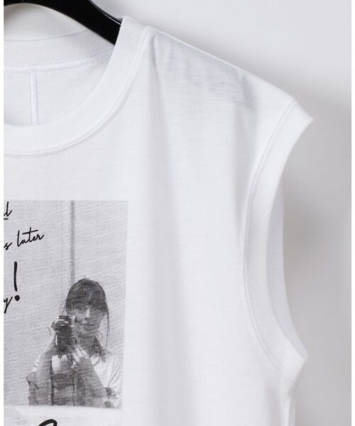 GRACE CONTINENTAL / グレースコンチネンタル Tシャツ | Robertaフォトロゴノースリーブ | 詳細10