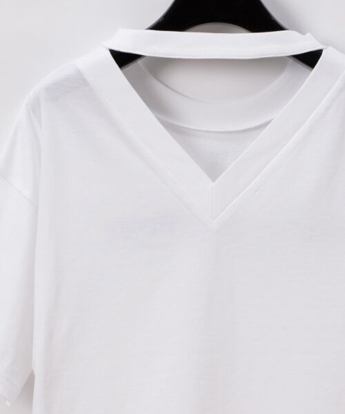 GRACE CONTINENTAL / グレースコンチネンタル Tシャツ | 刺繍ロゴルーズTシャツ | 詳細9